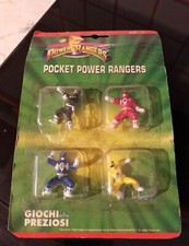 POWER RANGERS -  Figures Pocket -Giochi Preziosi 1993 mai aperti 