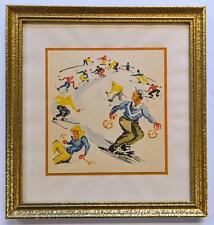 Hubert Mumelter - sul pendio da sci - sciatore - Tirolo sport invernali - Fiè allo Sciliar