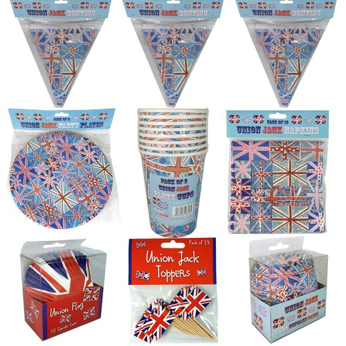 Union jack festa tavolo - union,