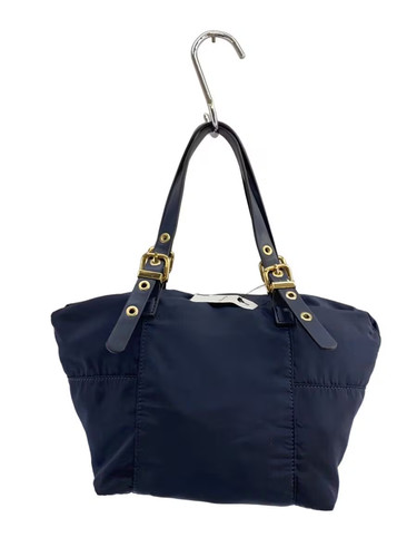 Zara handbag nylon - nylon, nvy