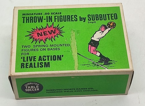 Subbuteo throw figures live - throw,