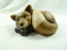 STATUETTA STATUINA THUN VOLPE ANIMALI DEL BOSCO ARREDAMENTO IDEA REGALO