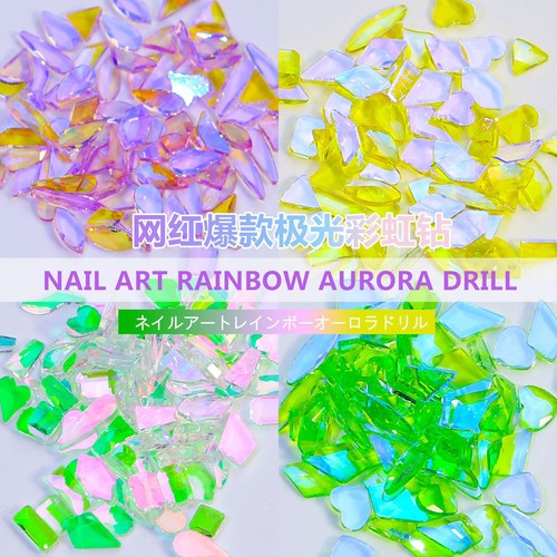 Set strass nail - set, 50