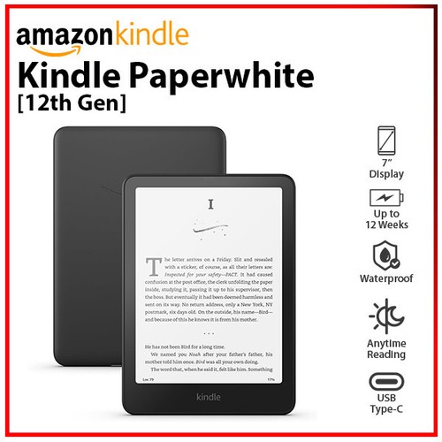 Amazon kindle paperwhite 12a - paperwhite,