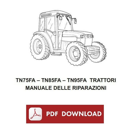 New holland tn95fa manuale - holland,