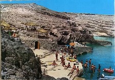 Cartolina Lampedusa Cala Creta Agrigento viaggiata