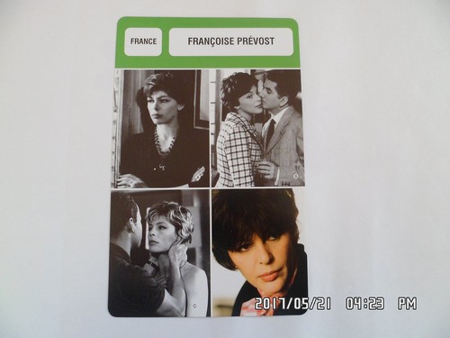 Carte fiche cinema francoise - carte,