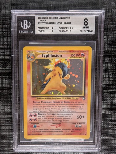 Bgs beckett typhlosion - 8, holo