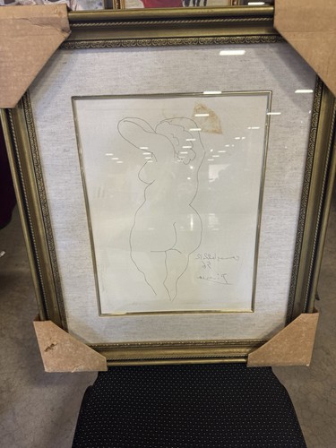 Pablo picasso etching with coa - picasso,