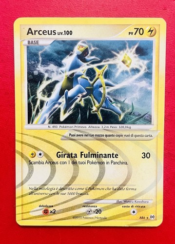 Lotto carte pokemon arceus - carte,