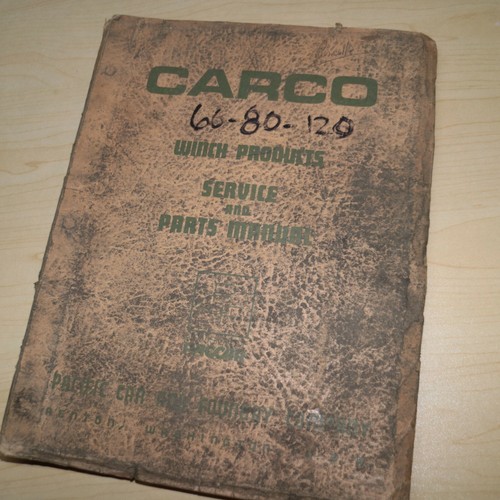Carco model 120 trattore - model, 60-80-120