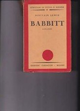 Libro - S. Lewis: Babbitt