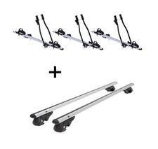 3x Portabici Sagittar + Barre