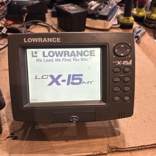 Lowrance lcx fishfinder - lcx-15,