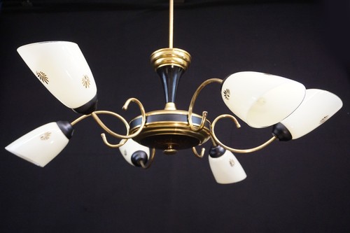 Lampadario anni plafoniera - lampadario,