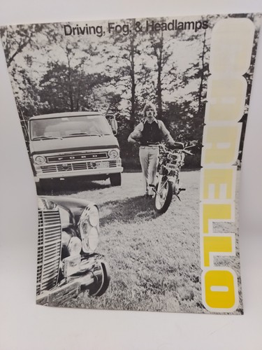 Brochure vintage carello guida - brochure,