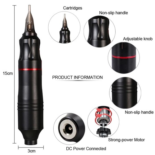 Kit completo penna tatuaggio - completo,
