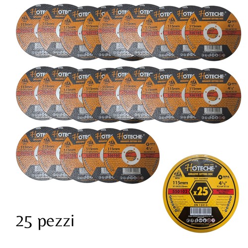 Dischi abrasivi taglio - 25, da