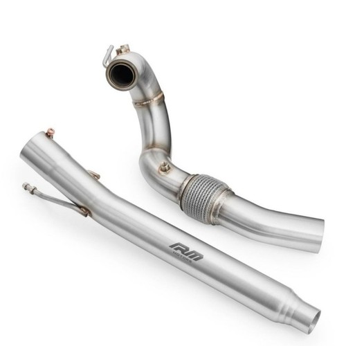 Downpipe inox pour audi 8p - inox,