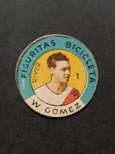 Figurina Figuritas Bicicleta #1 Rver Plate Walter Gomez