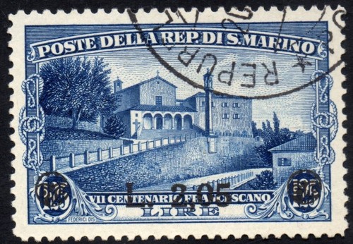 San marino 1936 208 used - 1936, -208-