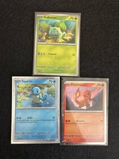 TRIO PROMO BULBASAUR SQUIRTLE