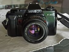 Macchina fotografica Minolta X300s 35 mm. Obiettivo Minolta 50 mm 1,7  Vintage -