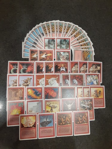 Mtg magic all - all, red
