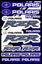 Polaris rzr rasoio - polaris, adesivo