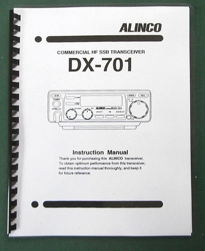 Alinco 701 manuale - alinco,