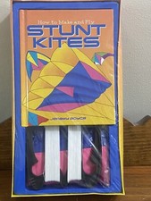 How To Make and Fly Stunt Kites Kit Jeremy Boyce 2000 Parragon Publishing New