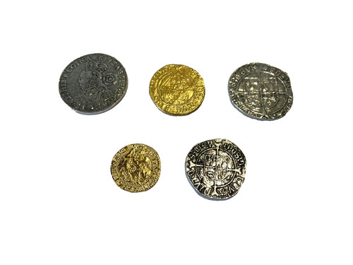 Set monete tudor color - set, 5