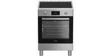 CUCINA INDUZIONE 4 FUOCHI FORNO VENTILATO CLASSE A 60CM HOTPOINT H6I8LMSAX