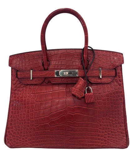 Hermes birkin rouge red - birkin, 30