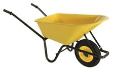 CARRIOLA PER GIARDINO PVC 100 LT CON RUOTA PNEUMATICA 145X60X58 - BIACCHI ETTORE