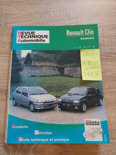 Revue technique renault - technique, clio