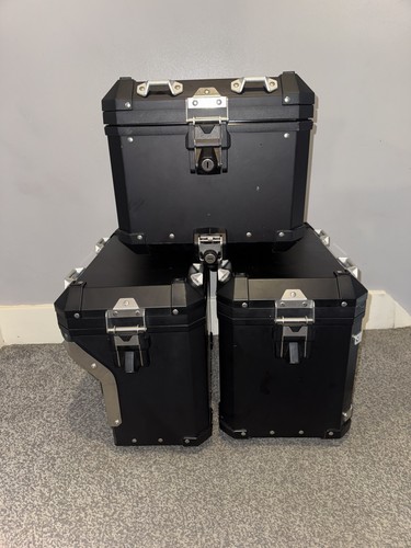 Set borse alluminio nero - in,