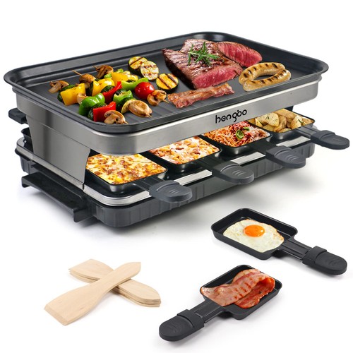 Raclette persone piastra - 8,