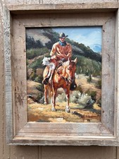 Soccorso cowboy - dipinto a
