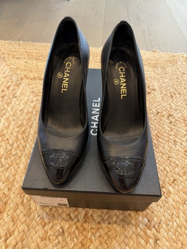 Tacchi neri chanel - tacchi, con
