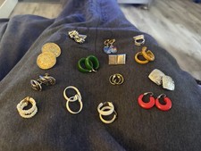 Lotto orecchini clip vintage