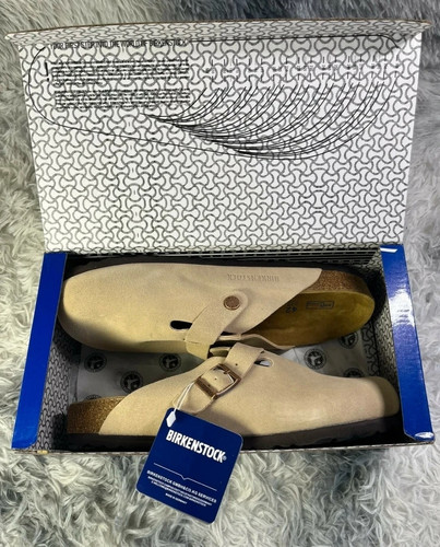 Birkenstock boston beige - birkenstock,