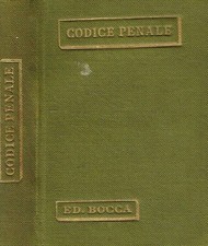 Codice penale per il Regno d'Italia. . Aa.Vv.. 1902. .
