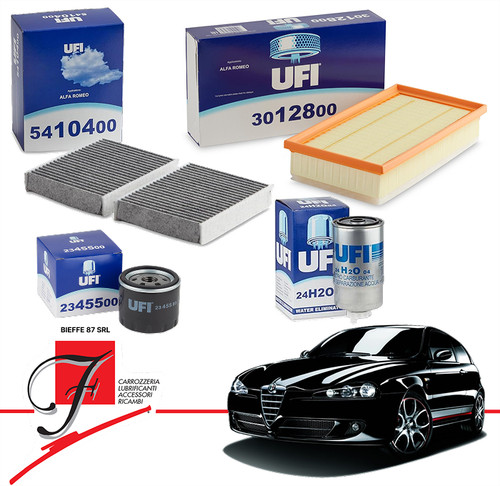 Kit tagliando filtri - 4, ufi