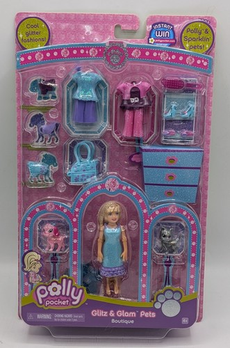 Polly pocket glitz glam pets - pocket,