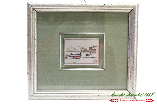 Quadro autentico aldo riso - quadro,