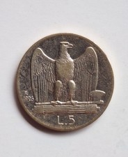 Numismatica 5 LIRE Regno