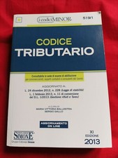 CODICE TRIBUTARIO 2013 -