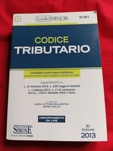 Codice tributario 2013 - 2013,