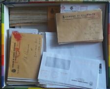 MAGNIFICA RACCOLTA DI 1350 BUSTE di corrispondenza DEI COMUNI D'ITALIA